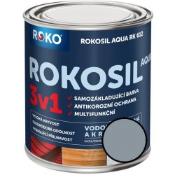 Rokosil Aqua 3v1 0,6 l šedá