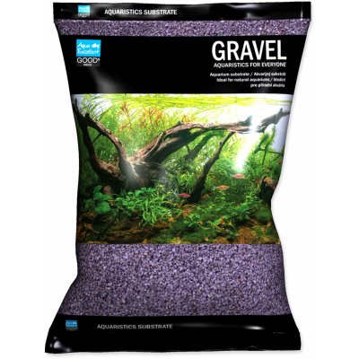 Aqua Excellent písek svítivě fialový 1,6-2,2 mm, 3 kg – Zboží Dáma