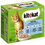 Kitekat Fisch Box losos bílá ryba treska 12 x 85 g – Hledejceny.cz