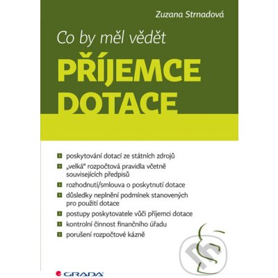 Co by měl vědět příjemce dotace - Zuzana Strnadová – Zboží Mobilmania