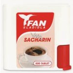 Fan sladidlo Sacharin 500 tablet 30 g – Sleviste.cz