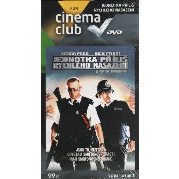 JEDNOTKA PŘÍLIŠ RYCHLÉHO NASAZENÍ Digipack Cinema Club Fun - EDGAR WRIGHT DVD