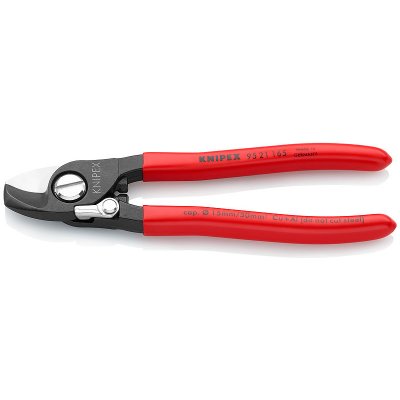 KNIPEX 95 21 165 SB Nůžky kabelové s otevírací pružinou 95 21 165 SB – Zboží Mobilmania