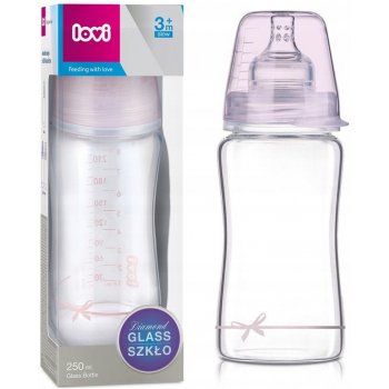 LOVI lahev skleněná Baby Shower holka 74/204girl 250 ml