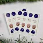 Be Nice vánoční samolepky Nebeské – Zboží Mobilmania