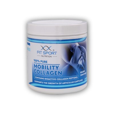FitSport Nutrition 100% Pure Mobility Collagen Bioaktivní kolagenní peptidy SOLUGEL 300 g – Hledejceny.cz