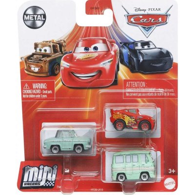 Mattel Autíčka 3752 Cars 3v1 Tým Zadoluks Minis – Zboží Mobilmania