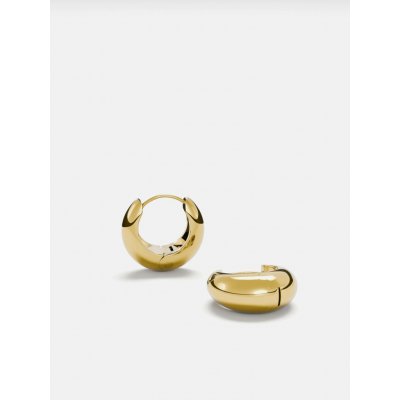 Furiosa Pozlacené kruhové náušnice Junkie SE-JUNKIEEARING-G 1,2 cm – Zboží Mobilmania