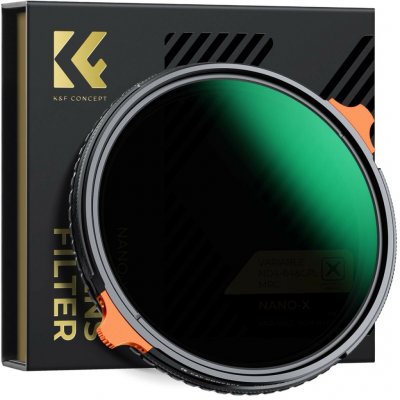 K&F Concept Nano-X variabilní ND filtr ND4–ND64 + CPL 2 v 1 77 mm – Hledejceny.cz