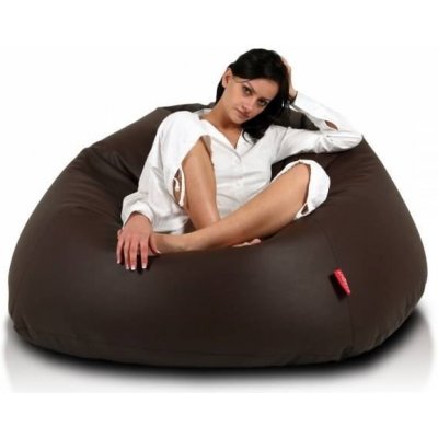 EMI sedací pytel velká koule tmavohnědá – Zboží Dáma