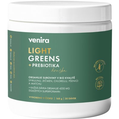 Venira light greens + prebiotika hruška 168 g – Hledejceny.cz