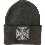 WEST COAST CHOPPERS Kulich WESTCOAST CHOPPERS WCC OG ROLL-UP BEANIE grey MELANGE – Hledejceny.cz