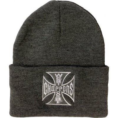 WEST COAST CHOPPERS Kulich WESTCOAST CHOPPERS WCC OG ROLL-UP BEANIE grey MELANGE – Hledejceny.cz
