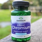 Swanson Chromium Chelated 200 mcg 180 kapslí – Hledejceny.cz