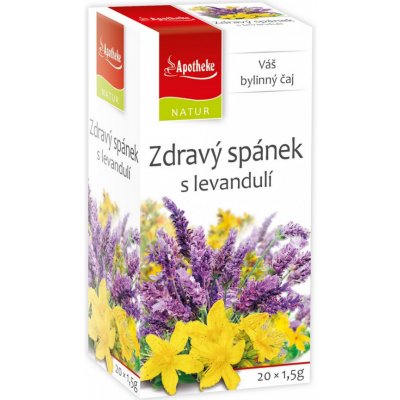 NATUR Zdravý spánek s levandulí čaj 20 x 1,5 g – Hledejceny.cz