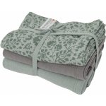 Lodger Swaddler Flower Tribe 70 x 70 cm Silt Green 3 ks – Zboží Dáma