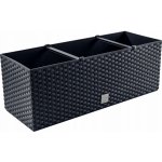 Prosperplast Rato case samozavlažovací truhlík 80 cm antracit – Hledejceny.cz