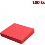 Wimex ubrousky 1V červené 100ks 33x33cm – Zboží Dáma