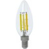 Žárovka Tesla žárovka LED filament svíčka E14, 6W, denní bílá
