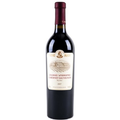 Wine Man Cabernet Sauvignon Dry Red Wine 13% 0,75 l (holá láhev) – Hledejceny.cz