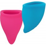 Fun Cup Menstruační kalíšek modrá a růžová A 2 ks – Zboží Dáma