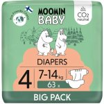 Muumi Baby Moomin Baby 4 Maxi 7–14 kg 63 ks – Sleviste.cz