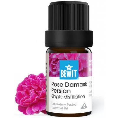 BEWIT Růže Damašská Jednou Destilovaná 5 ml – Zbozi.Blesk.cz