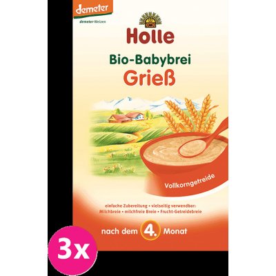 Holle Bio Krupičná 3 x 250 g – Zboží Dáma