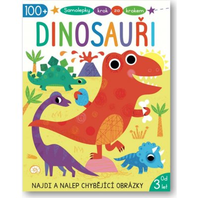 Samolepky krok za krokem Dinosauři Emma Munro Smith – Zboží Dáma