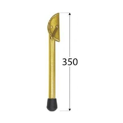 Domax Vratová zarážka ST 350 350x17mm žl.Zn 8822 – Sleviste.cz