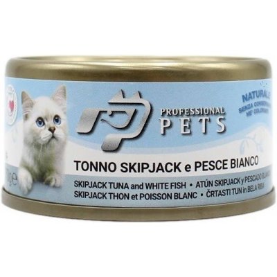 Professional Pets Naturale Cat tuňák a bílé ryba 70 g