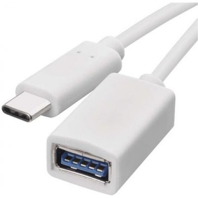 Emos datový OTG kabel USB-A 3.0 / USB-C 3.0 s funkcí redukce, 15 cm