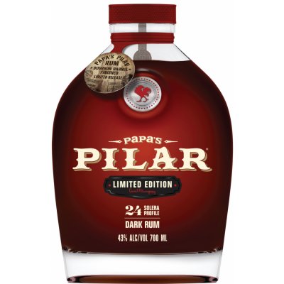 Papas Pilar Dark Bourbon Barrel Finished 43% 0,7 l (holá láhev)