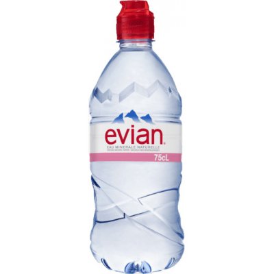 Evian plast 0,75l x 12