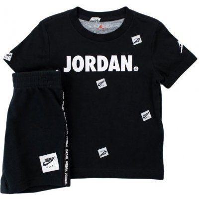 Jordan Jdb jumpman box tee/short set 85A601-023 černá – Zboží Mobilmania
