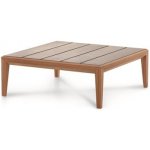 Roda Teka, čtvercový 82x82x30 cm, rám teak, deska keramika – Hledejceny.cz