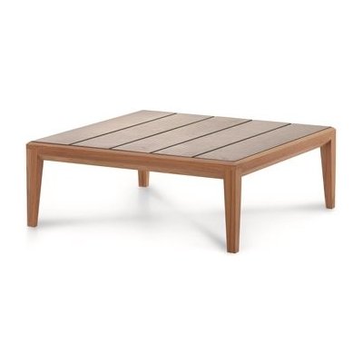 Roda Teka, čtvercový 82x82x30 cm, rám teak, deska keramika – Hledejceny.cz