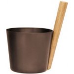 Rento 176836 hliníkové vědro s rukojetí 5L Dehtově hnědá – Zboží Mobilmania