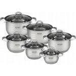 Edenberg Sada hrnců nerezová ocel 12 ks – Zboží Dáma