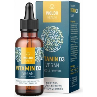 WoldoHealth Vitamin D3 VEGAN 50 ml – Hledejceny.cz