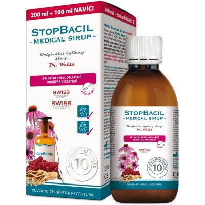 Dr.Weiss Stopbacil sirup 300 ml