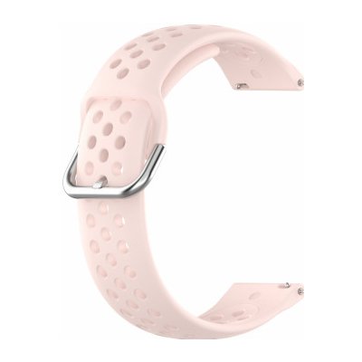 NEOGO SmartWatch Glam / Glam 2 Silicone Dots řemínek, Sand Pink SGA007C0501 – Zbozi.Blesk.cz