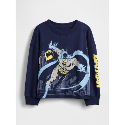 Baby tričko Gap & DC™ Batman Tmavě modrá – Zboží Dáma Baby tričko Gap & DC™ Batman Tmavě modrá – Zboží Dáma
