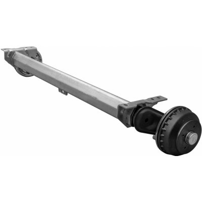 AL-KO COMPACT brzděná náprava pro přívěs / odtahový vůz 1350kg 1260mm 1630mm 4x100 | Zboží Auto