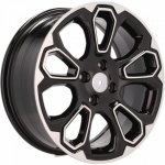 Racing Line B1136 7x17 4x108 ET37,5 black polished | Zboží Auto