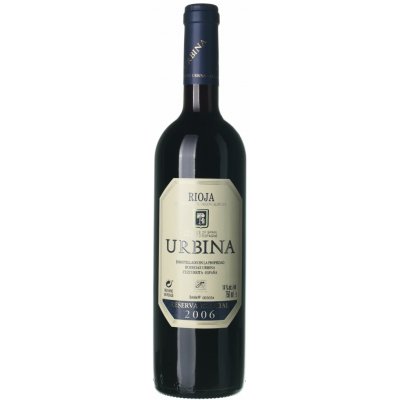 Bodegas Urbina Rioja DOC suché červené 2006 14% 0,75 l (holá láhev) – Hledejceny.cz
