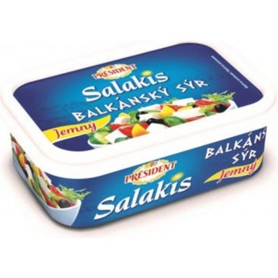 Président Salakis Balkánský sýr jemný 250g – Zboží Mobilmania