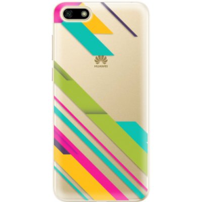 Odolné silikonové pouzdro iSaprio - Color Stripes 03 - Huawei Y5 2018