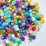 Preciosa rokajl 8/0 mix modrofialový – Hledejceny.cz