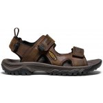 Keen Targhee III Open Toe Sandal M bison/mulch pánské kožené outdoorové sandály – Hledejceny.cz